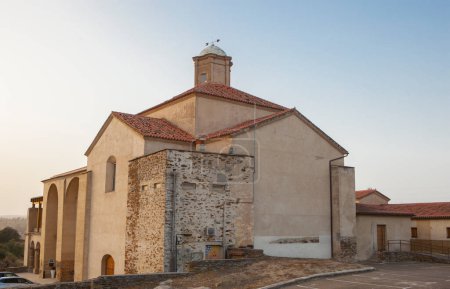 Téléchargez les photos : Alcantara, Espagne - 5 octobre 2022 : Hospederia Conventual de Alcantara. Ancien couvent franciscain du XVe siècle. Caceres, Espagne - en image libre de droit