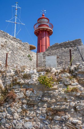 Photo for Santa Catarina Fort Lighthouse, Figueira da Foz,  Portugal - Royalty Free Image