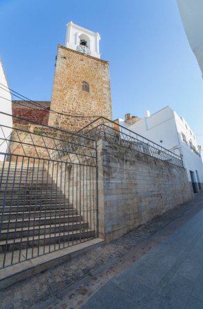 Foto de Torre del Reloj Alcazaba, Jerez de los Caballeros, Badajoz, Extremadura, España - Imagen libre de derechos