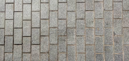 Ajuste pavimento hecho con bloques de granito cortado. Complejo Monumental, Cáceres, España