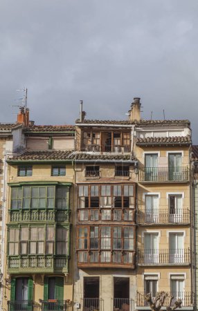 Historisches Viertel der Stadt Estella-Lizarra, Navarra, Nordspanien