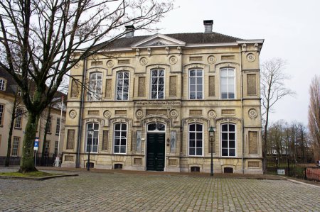 Photo for Breda, Netherlands - March 11, 2023: Koningin Wilhelmina Paviljoen, a county house in the center of Breda - Royalty Free Image