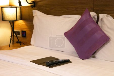 Photo for Luxury Hotel Room in business district of Dubai downtown. - Royalty Free Image
