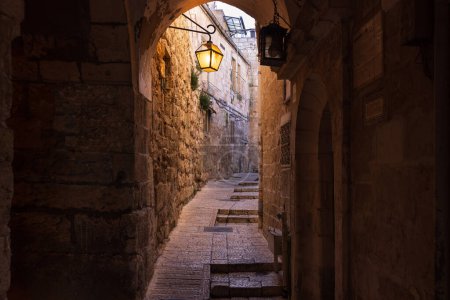 Photo for Israel, Jerusalem Old City Jewish quarter. - Royalty Free Image
