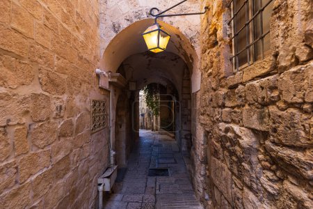 Photo for Israel, Jerusalem Old City Jewish quarter. - Royalty Free Image