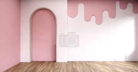 Téléchargez les photos : Salon coloré japonais minimaliste intérieur de la chambre - en image libre de droit