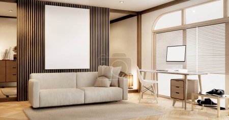Foto de Sofá muebles y habitación moderna de diseño de interiores minimalista - Imagen libre de derechos