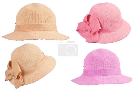 Téléchargez les photos : Seau chapeau tête de protection design mode style isolé sur fond blanc image - en image libre de droit