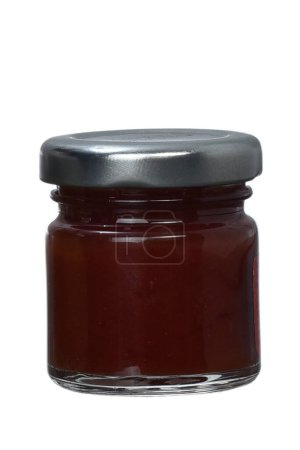 salsa de cocina pimienta condimento salsa de tomate mostaza y mayonesa condimento en frasco de vidrio imagen