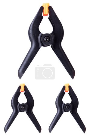claw clamp clamp plastic nailer tool to fasten hold object