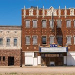 Cairo, Illinois - United States - March 19th, 2023: Old abandoned movie theater, originally opened on October 10, 1910, in downtown Cairo, Illinois.