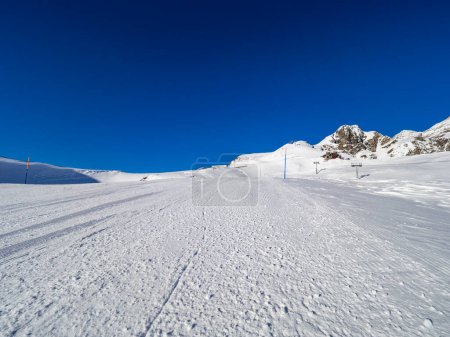 Foto de Pistas de esquí en Monte Rosa - Imagen libre de derechos