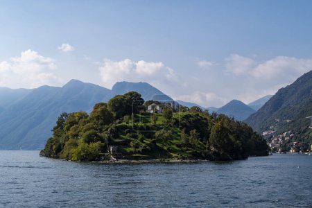 Photo for View of Comacina Island on Lake Como - Royalty Free Image