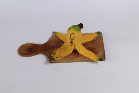 Téléchargez les photos : Banane fraîche sur fond isolé - en image libre de droit