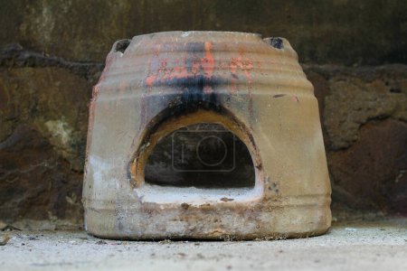 Foto de Primer plano del viejo horno de arcilla - Imagen libre de derechos