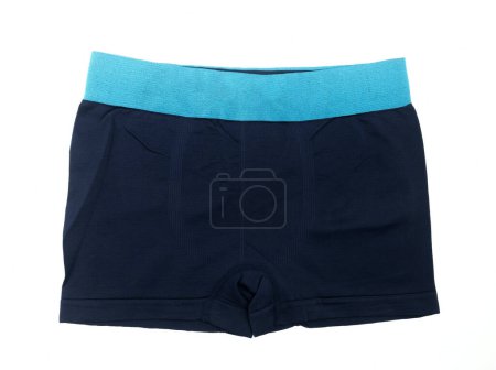 Photo for Men's underwear boxer shorts isolated on white background - Royalty Free Image