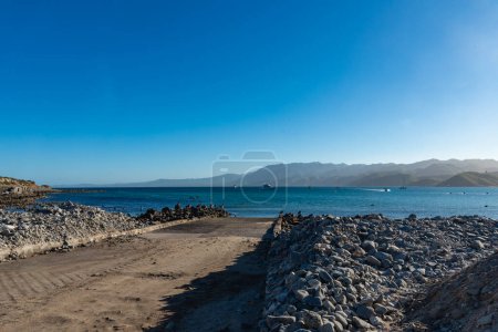 Foto de Bay of Dreams, Ensenada de Muertos, en La Paz, Baja California Sur, México - Imagen libre de derechos