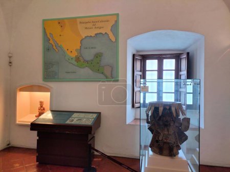 Photo for The National Museum of the Viceroyalty is a museum site in Mexico located in the former Colegio de San Francisco Javier in Tepotzotln, State of Mexico, November 2, 2023 - Royalty Free Image