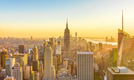 Téléchargez les photos : New York Manhattan Midtown buildings skyline - en image libre de droit