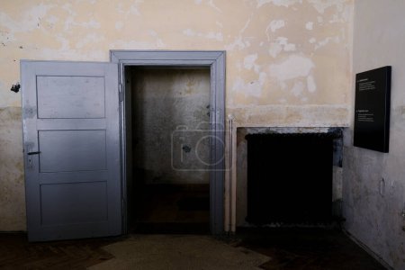 Téléchargez les photos : Vue Interiro du camp de concentration de Dachau en Allemagne le 25 juillet 2022. - en image libre de droit