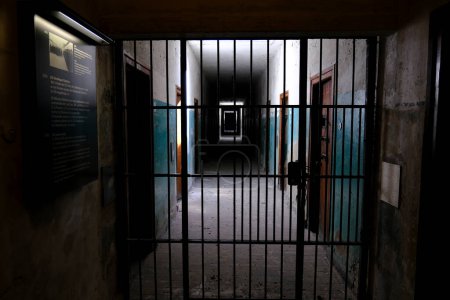 Foto de Interiro vista del campo de concentración de Dachau en Alemania el 25 de julio de 2022. - Imagen libre de derechos