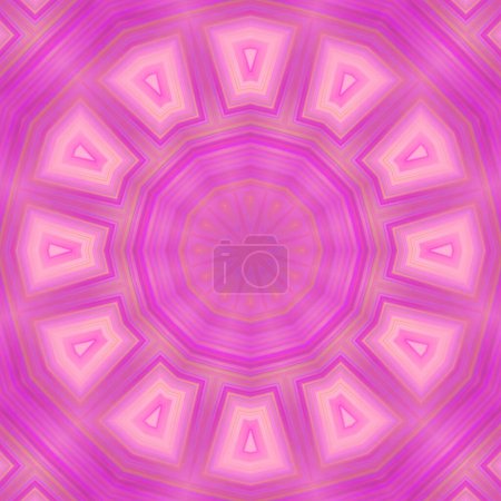 Photo for Abstract mandala of Vishuddha chakra background - Royalty Free Image