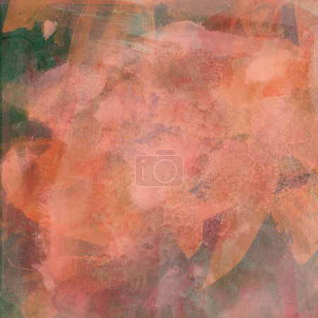 Photo for Abstract watercolor painting on canvas. Background texture. - Royalty Free Image