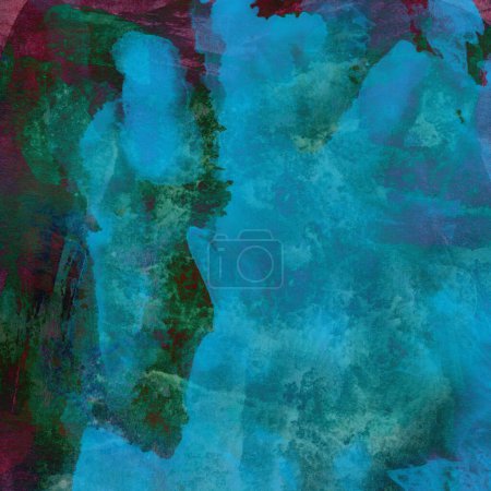 Foto de Acuarela abstracta. Óleo sobre lienzo. Textura de fondo. - Imagen libre de derechos