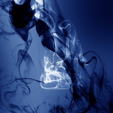 Foto de Vista de fondo de humo abstracto, concepto de salud. - Imagen libre de derechos