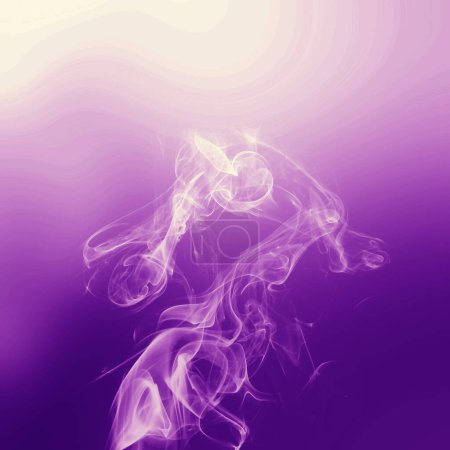 Foto de Vista de fondo abstracta del humo del cigarrillo, concepto de salud. - Imagen libre de derechos