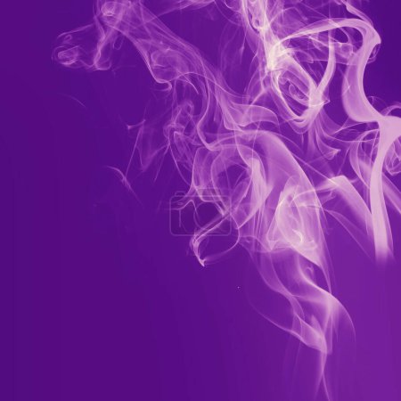 Photo for Cigarette smoke abstract background view, healthcare concept. - Royalty Free Image
