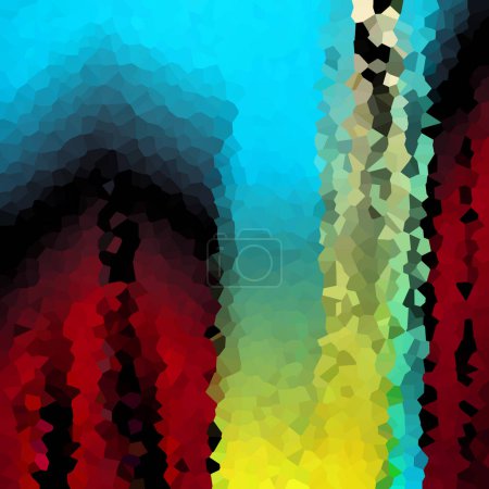 Foto de Fondo colorido abstracto, concepto de mosaico - Imagen libre de derechos