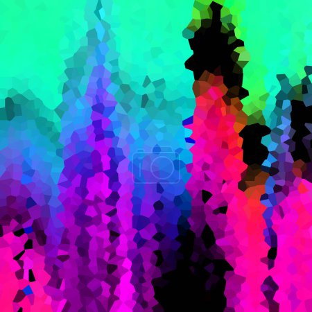 Photo for Abstract colorful background, mosaic concept - Royalty Free Image