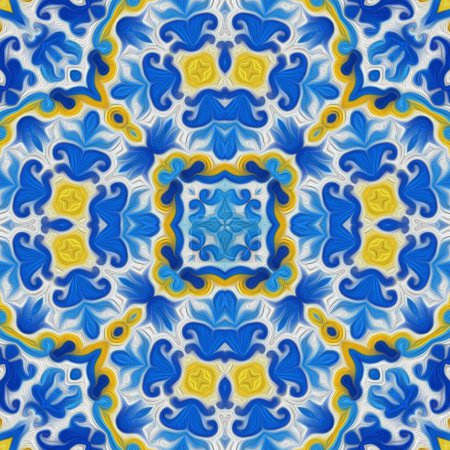 Foto de Fondo colorido abstracto, concepto de patrón de mandala - Imagen libre de derechos