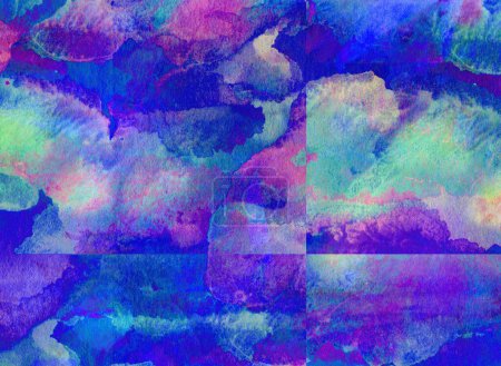 Photo for Abstract watercolor artistic background view - Royalty Free Image