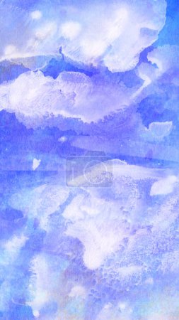Foto de Acuarela abstracta diseño acuarela pintado textura de cerca. - Imagen libre de derechos
