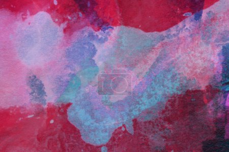 Foto de Acuarela abstracta diseño acuarela pintado textura de cerca. - Imagen libre de derechos