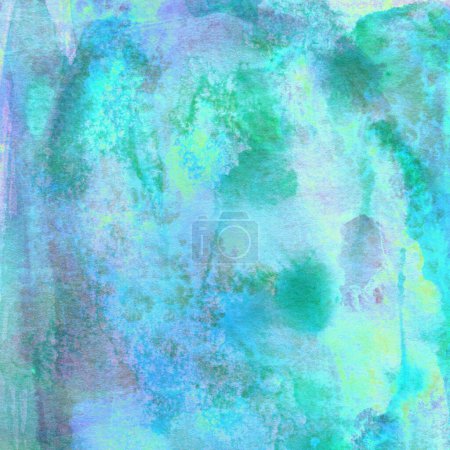 Foto de Abstracto acuarela diseño lavado aqua pintado textura de cerca - Imagen libre de derechos
