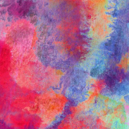 Foto de Textura abstracta acuarela diseño lavado, aqua pintado textura de cerca - Imagen libre de derechos