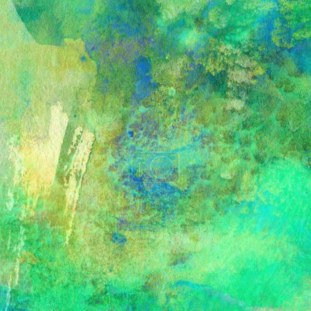 Foto de Textura abstracta acuarela diseño lavado, aqua pintado textura de cerca - Imagen libre de derechos