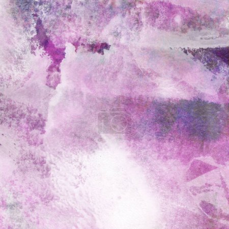 Photo for Abstract colorful watercolor pattern background made with pink and violet colors - Royalty Free Image