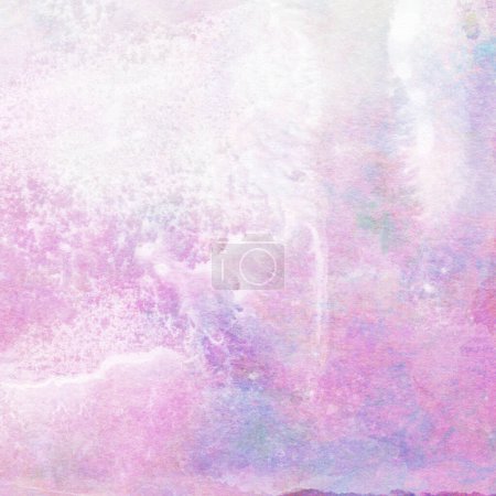 Photo for Abstract colorful watercolor pattern background made with pink and violet colors - Royalty Free Image