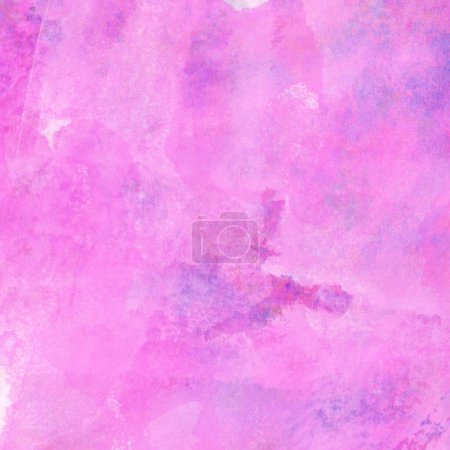 Photo for Abstract watercolor pattern made with pink and violet tones - Royalty Free Image