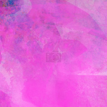 Téléchargez les photos : Motif aquarelle abstrait réalisé avec des tons roses et violets - en image libre de droit
