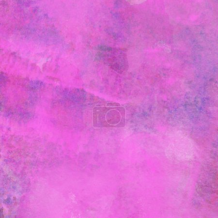 Téléchargez les photos : Motif aquarelle abstrait réalisé avec des tons roses et violets - en image libre de droit