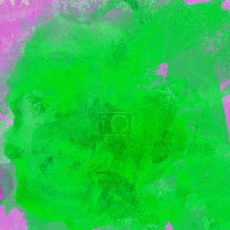 Téléchargez les photos : Élégant fond abstrait aquarelle aux couleurs lilas et vertes - en image libre de droit