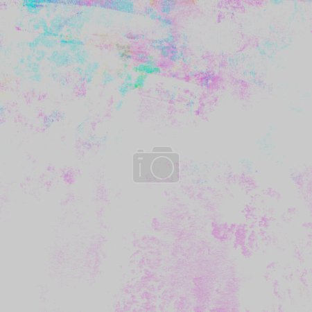 Foto de Fondo abstracto creativo hecho con pinturas de acuarela en colores violeta y azul mezclados. - Imagen libre de derechos