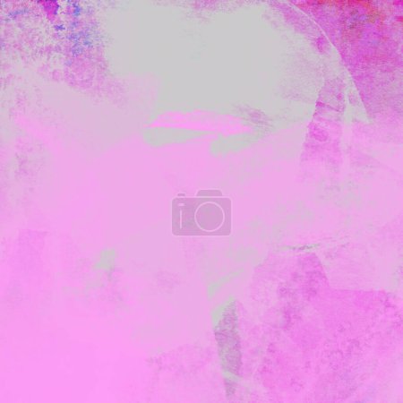 Photo for Decorative watercolor background with various shades of violet - Royalty Free Image