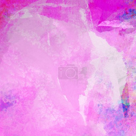 Photo for Abstract watercolor lilac and blue pattern background. - Royalty Free Image