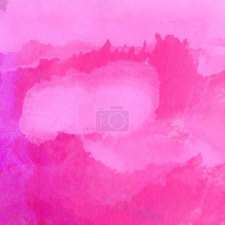 Foto de Elegante fondo de patrón de acuarela grunge hecho de varios tonos de colores rojo y rosa - Imagen libre de derechos